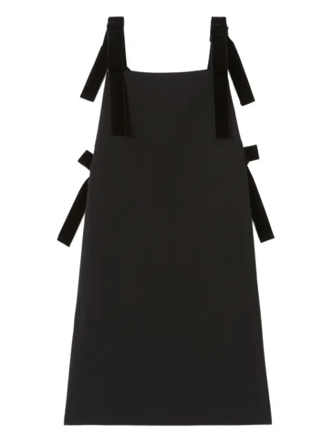 Claudie Pierlot vestido corto con cuello cuadrado