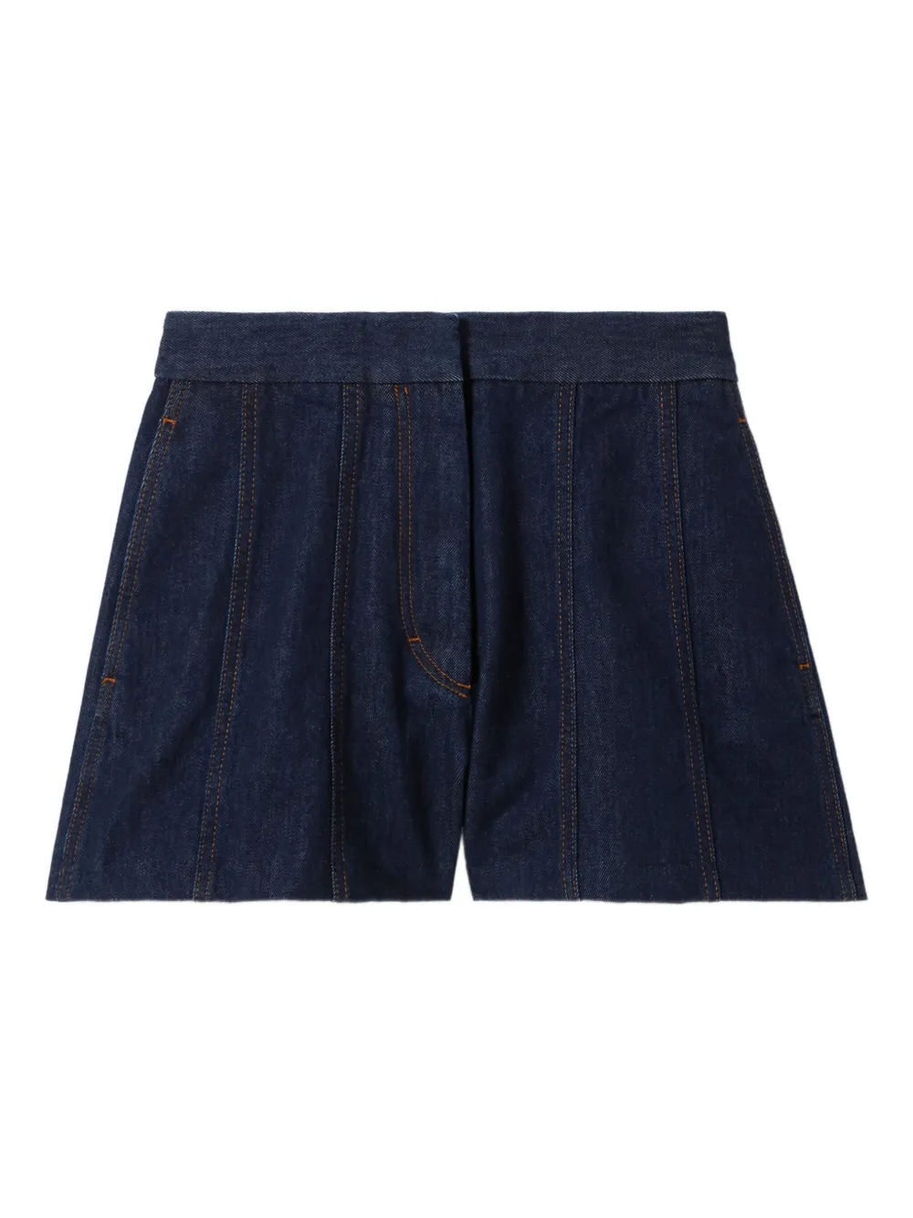 Claudie Pierlot Denim Panelled Shorts