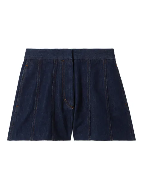 Claudie Pierlot denim panelled shorts