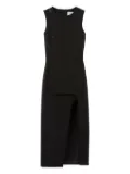 Claudie Pierlot button-detail midi dress - Black