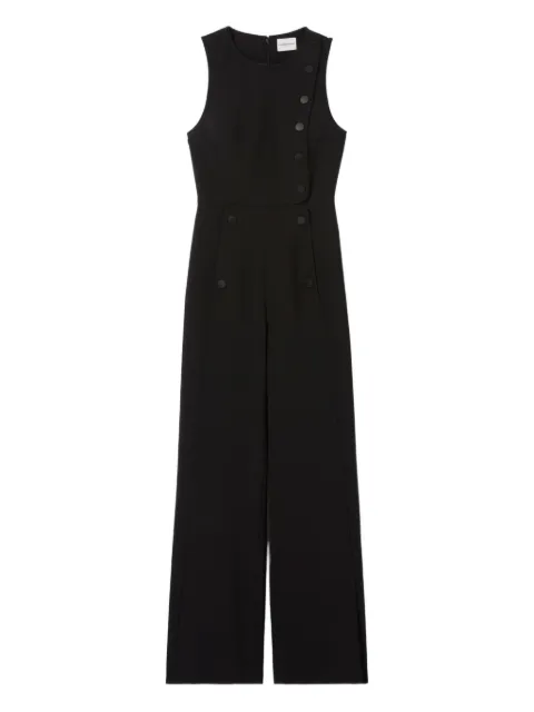 Claudie Pierlot button-detail sleeveless jumpsuit