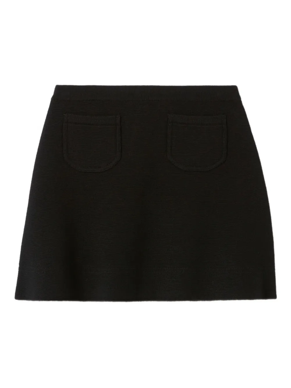 Claudie Pierlot Gebreide mini-rok Zwart