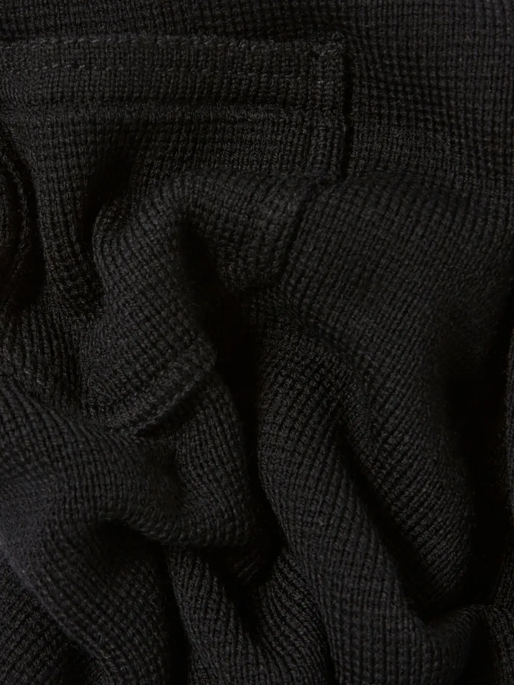 Claudie Pierlot Gebreide mini-rok Zwart
