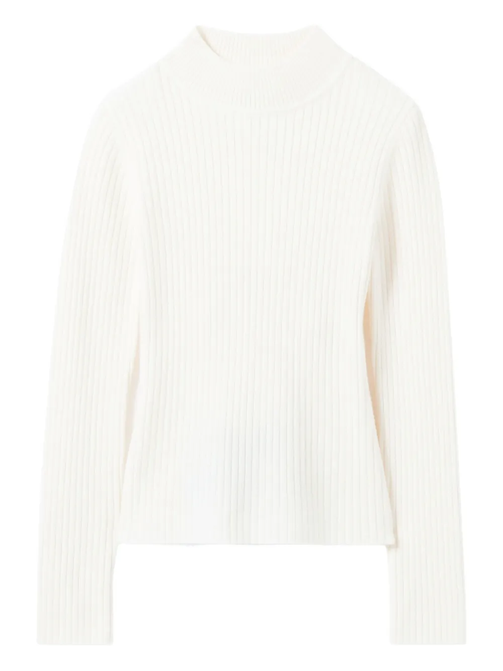 Claudie Pierlot Ribgebreide top Wit