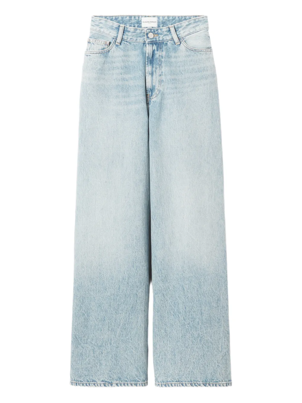 Claudie Pierlot wide-leg denim jeans - Blu