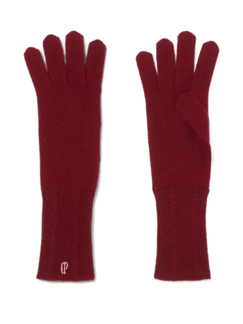 Claudie Pierlot guantes en tejido de ochos