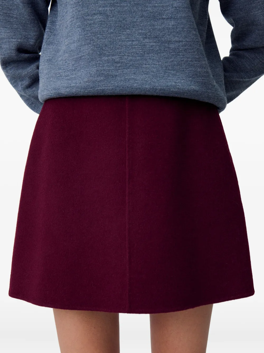 Claudie Pierlot Jersey mini-rok Rood