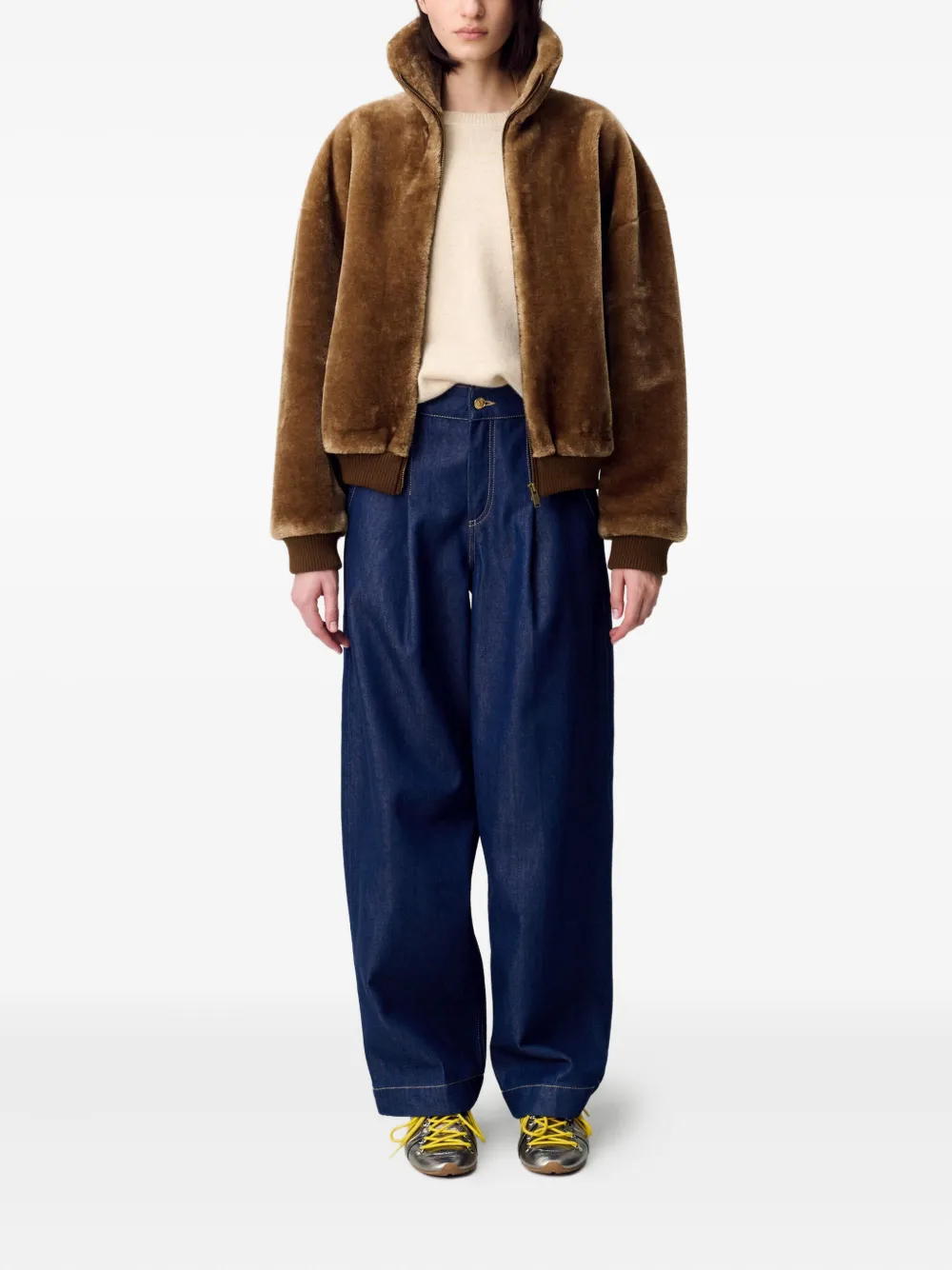 Claudie Pierlot Jaqueta de pelos com zíper | Jaqueta de pelos | Image 2