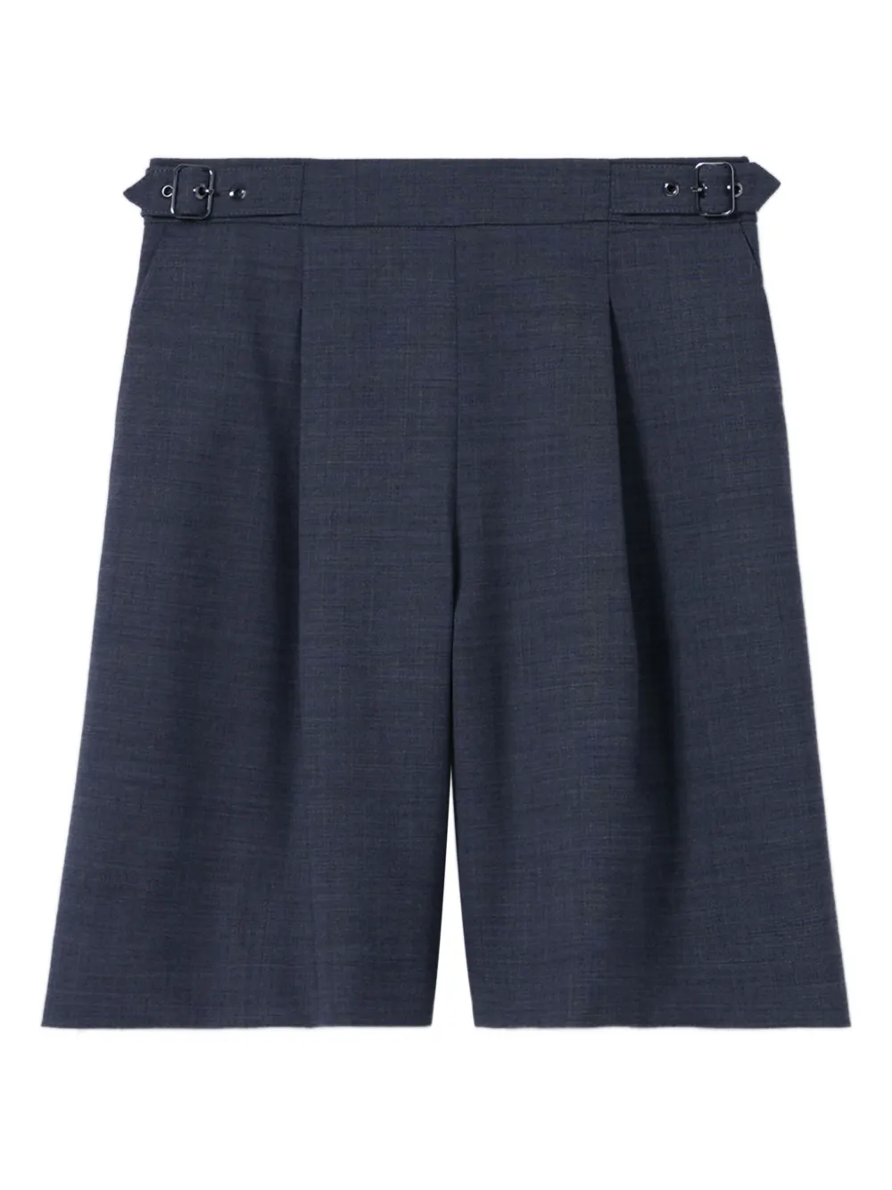 pleat-detail shorts
