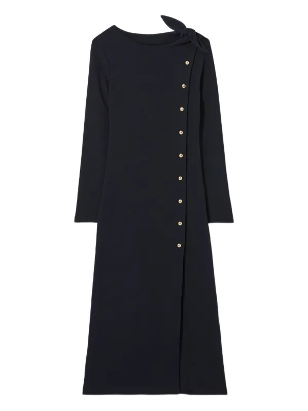claudie pierlot knitted dress Long Knit | Blue Fate
