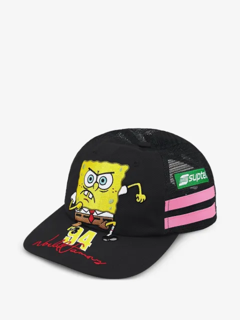 Supreme x SpongeBob Square Pants x Jeff Hamilton logo-print baseball cap