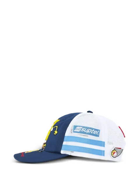 Supreme x SpongeBob Square Pants x Jeff Hamilton logo-embroidered baseball cap