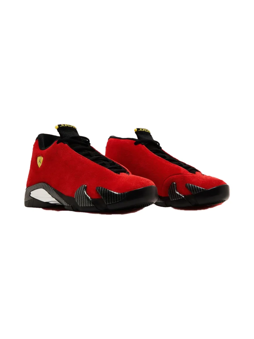 Jordan Kids Sneakers Jordan 14 Retro Ferrari "Challenge Red/Black-Vibrant Yellow-Anthracite" - Rosso