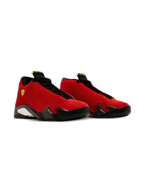 Jordan Kids x Jordan 14 Retro "Challenge Red/Black-Vibrant Yellow-Anthracite" sneakers