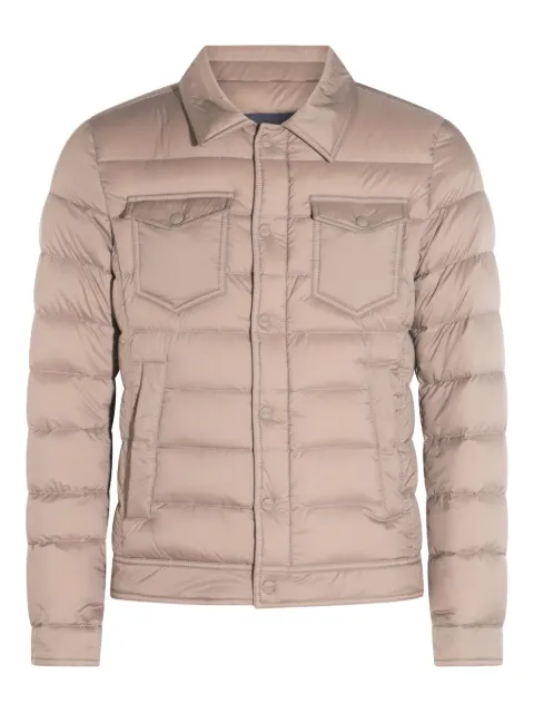 Herno padded snap-button jacket