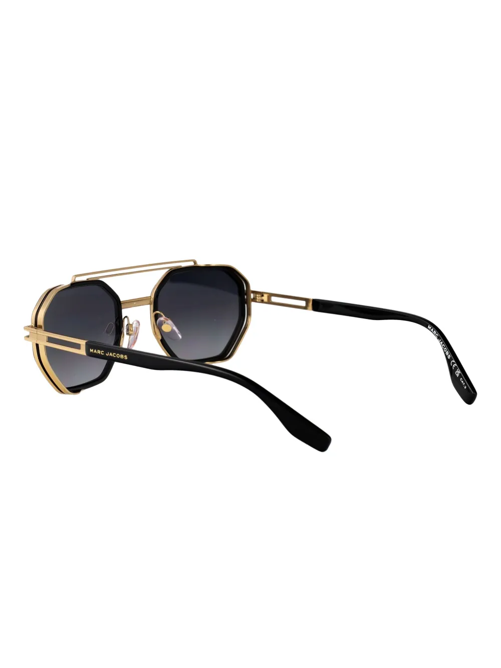 Marc Jacobs Eyewear 782 zonnebril met geometrisch montuur Zwart