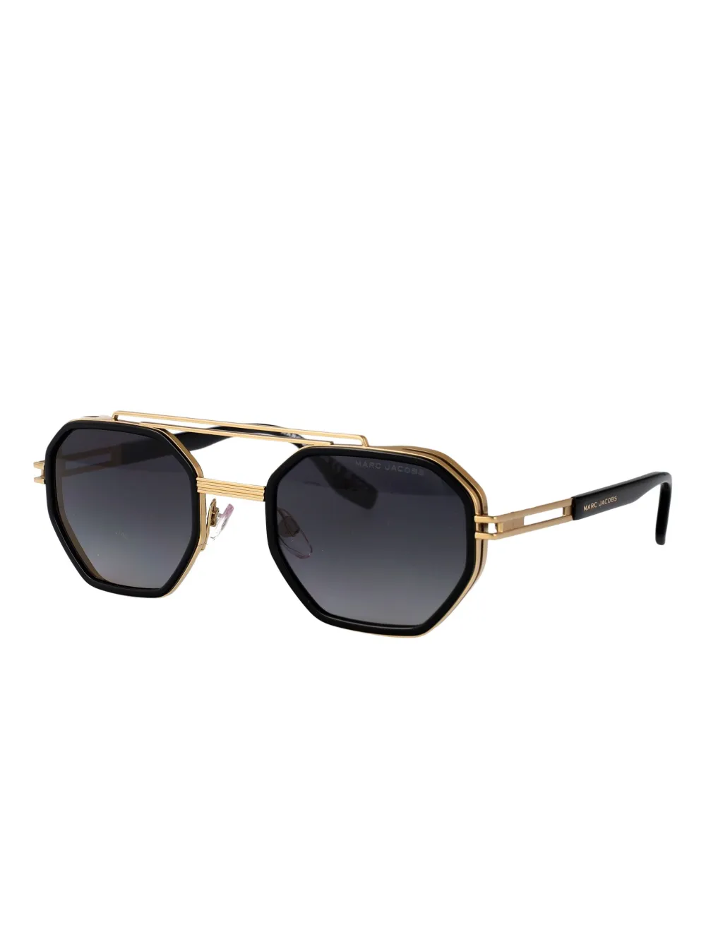 Marc Jacobs Eyewear 782 zonnebril met geometrisch montuur Zwart