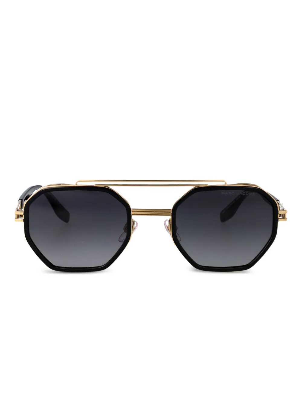 Marc Jacobs Eyewear 782 zonnebril met geometrisch montuur Zwart