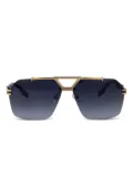 Marc Jacobs Eyewear 837 titanium sunglasses - Black
