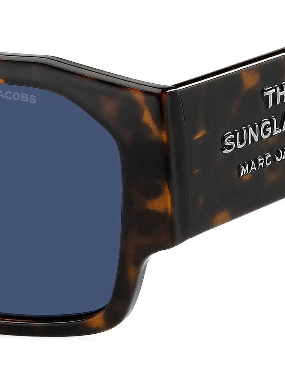 Marc Jacobs Eyewear Zonnebril met schilpadschild design Bruin