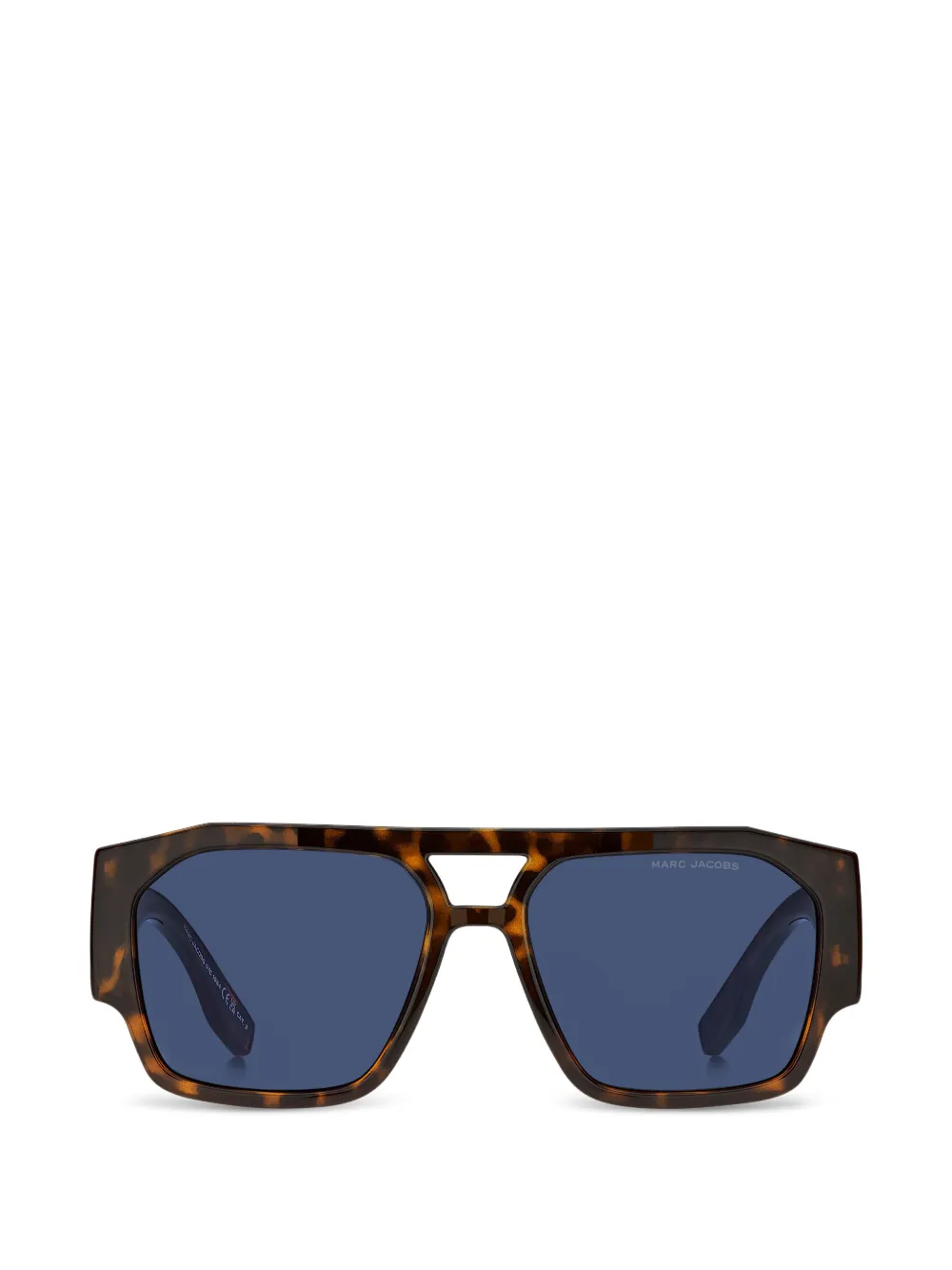 Marc Jacobs Eyewear Occhiali da sole con effetto tartarugato - Marrone