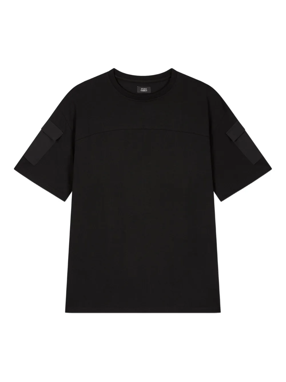 STUDIO TOMBOY ポケットディテール Tシャツ - ブラック STUDIO TOMBOY ポケットディテール Tシャツ - ブラック