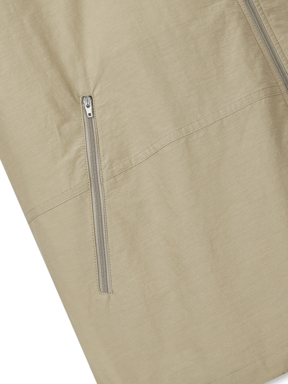 STUDIO TOMBOY Jack met afneembare mouwen en rits Beige