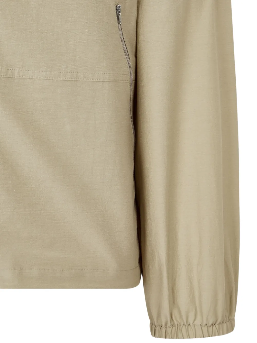 STUDIO TOMBOY Jack met afneembare mouwen en rits Beige