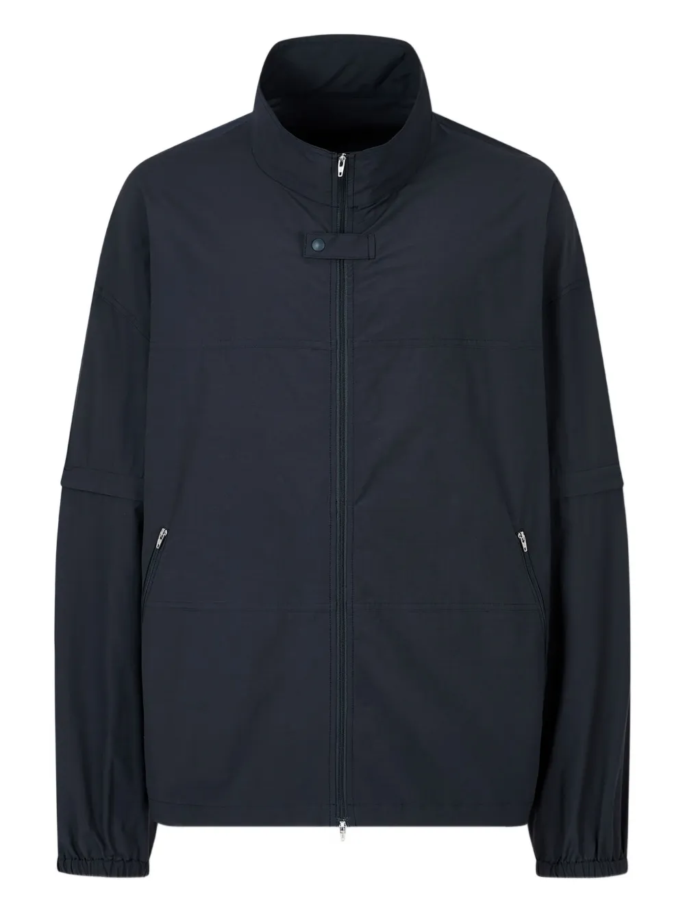 STUDIO TOMBOY detachable-sleeves zip-front jacket | Grey | Image 1