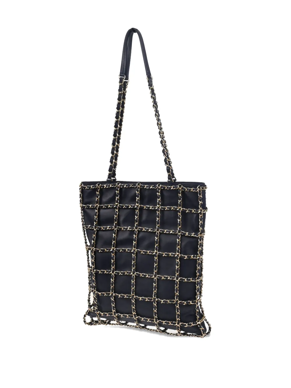 Pre-owned Chanel 2021 Chain Tote Shoulder Bag