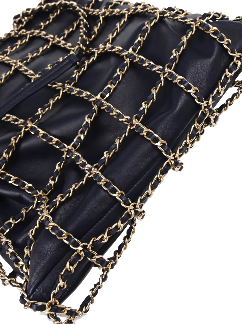 Pre-owned Chanel 2021 Chain Tote Shoulder Bag