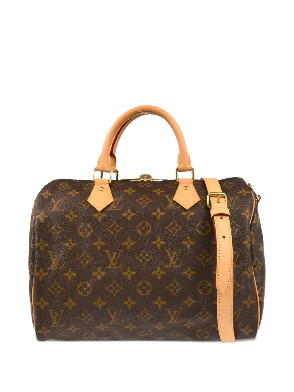 Louis Vuitton Pre-Owned 2018 Monogram Speedy Bandouliere 30 travel bag | Brown | Image 1