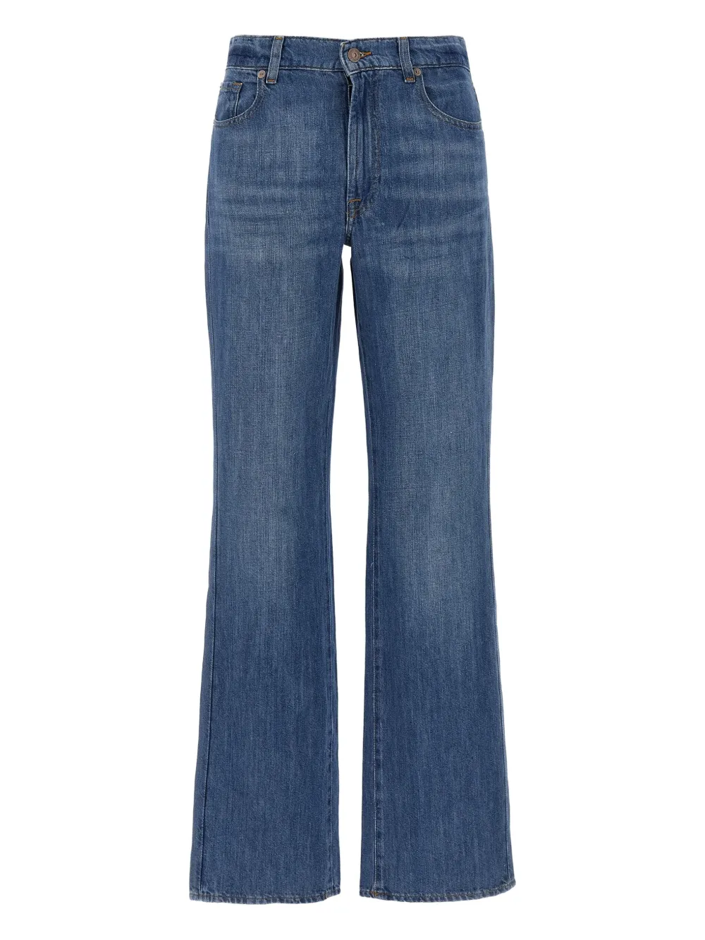 7 For All Mankind logo-patch jeans | Blue | Image 1