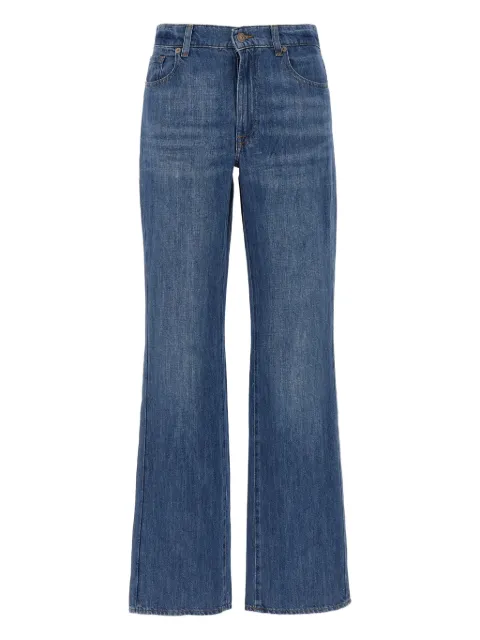 7 For All Mankind logo-patch jeans