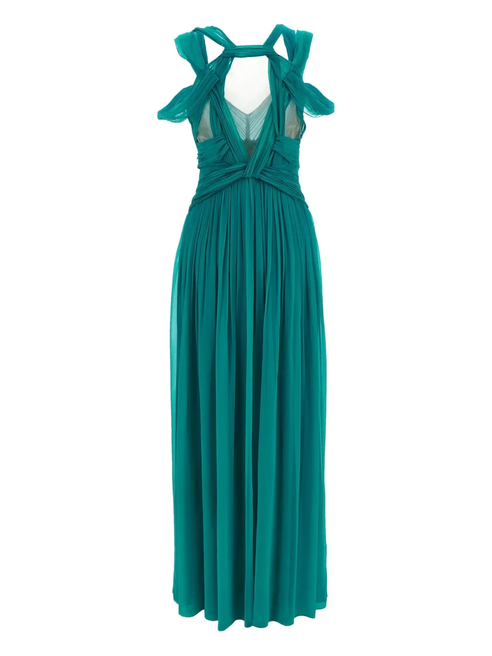 Alberta Ferretti silk pleated dress | Day Dresses | Image 2