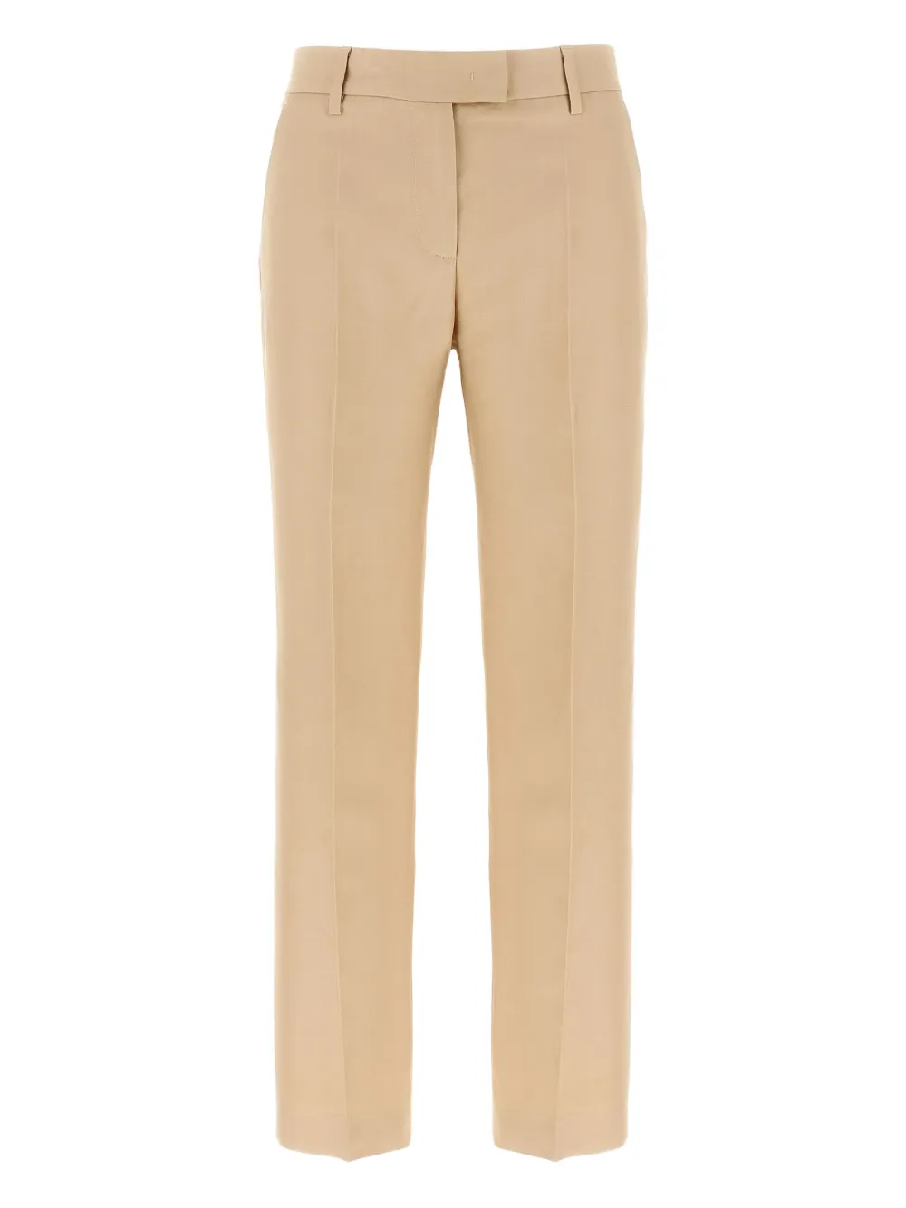 Alberto Biani pressed-crease trousers - ニュートラル Alberto Biani pressed-crease trousers - ニュートラル