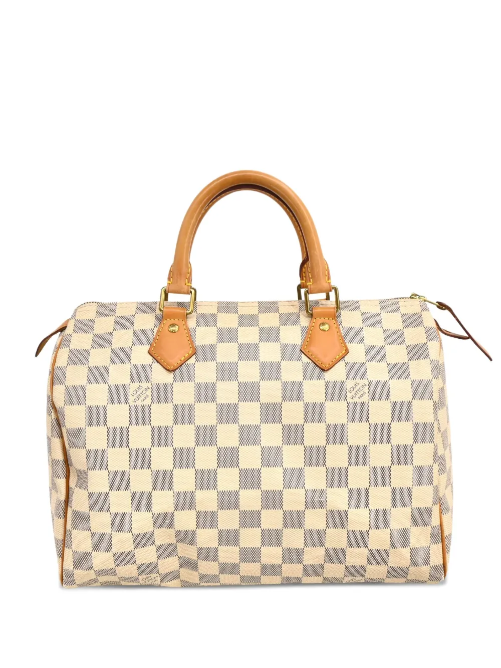 Louis Vuitton Pre-Owned 2014 Damier Azur Speedy 30 handbag | Neutrals | Image 1