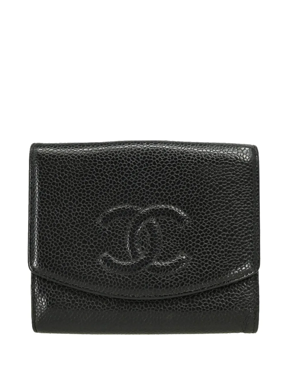 CHANEL Pre-Owned 2003 CC logo wallet | Black | Image 1