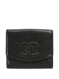 CHANEL Pre-Owned 2003 CC logo wallet - Black