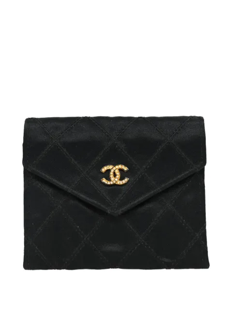 CHANEL Pre-Owned 1990 CC logo wallet