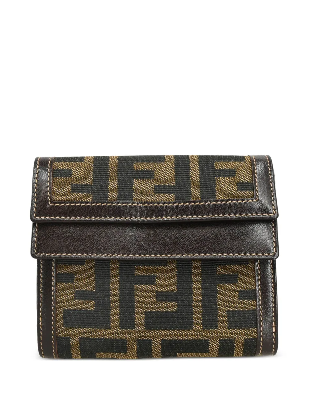Fendi Pre-Owned 1990-2000s Zucca wallet | Brown | Image 1