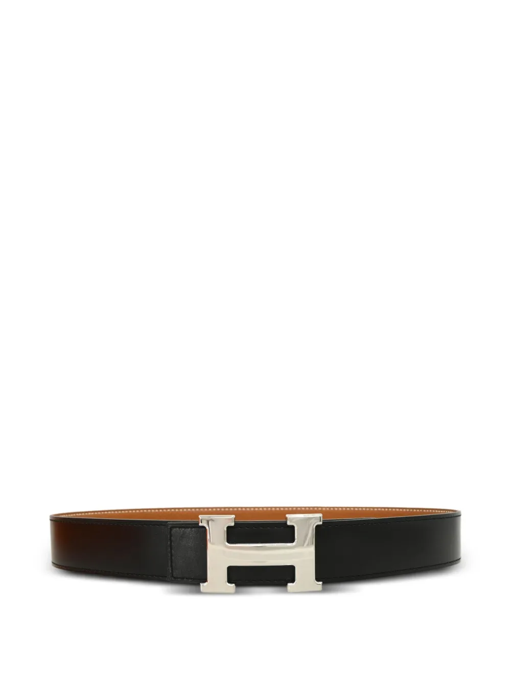 Hermès Pre-Owned 2004 Constance reversible belt | Black | Image 1