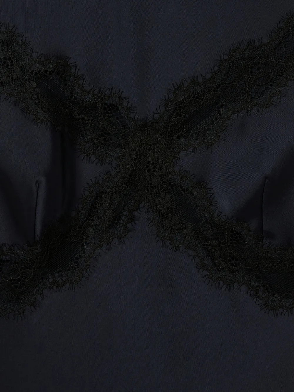 Claudie Pierlot Jurk met kanten vlak Blauw