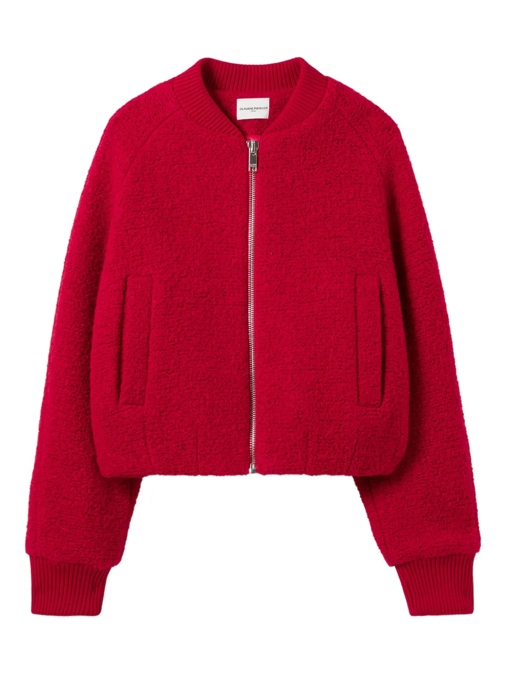 Claudie Pierlot Giacca con zip - Rosso