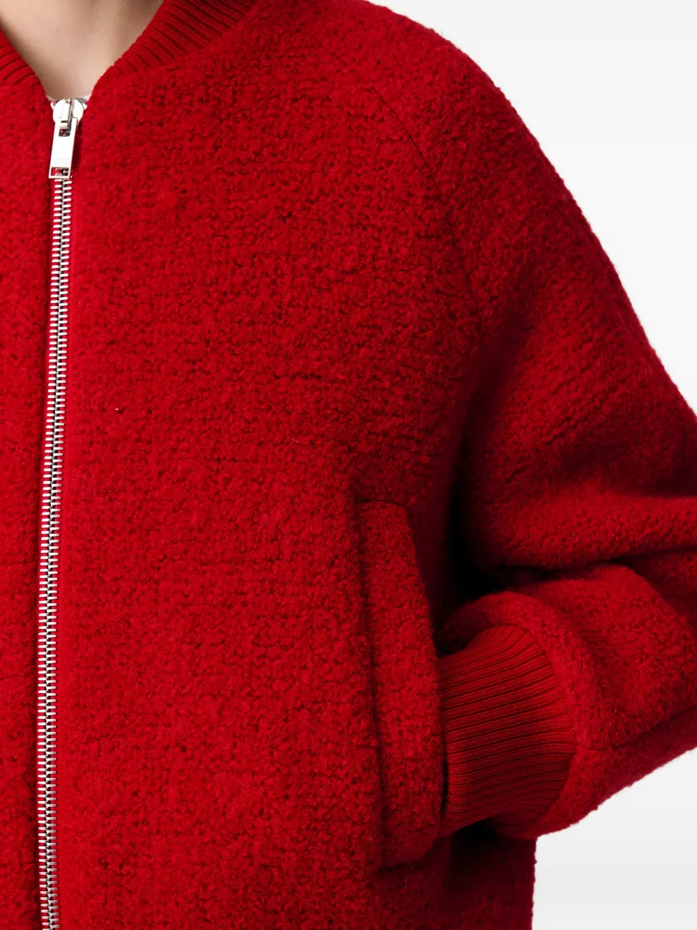 Claudie Pierlot Jack met ritssluiting Rood