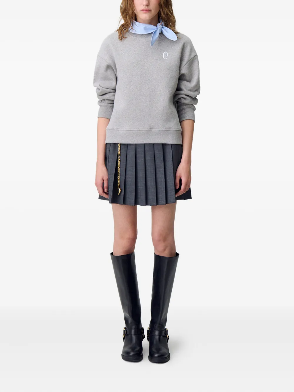 Claudie Pierlot sudadera con logo bordado | Sudaderas | Image 2