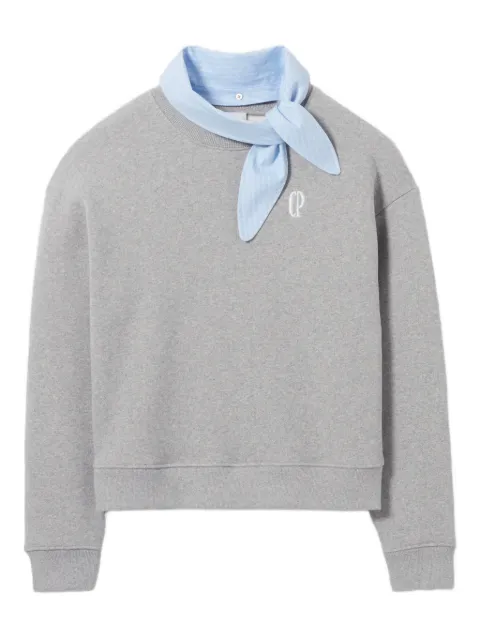 Claudie Pierlot logo-embroidered sweatshirt
