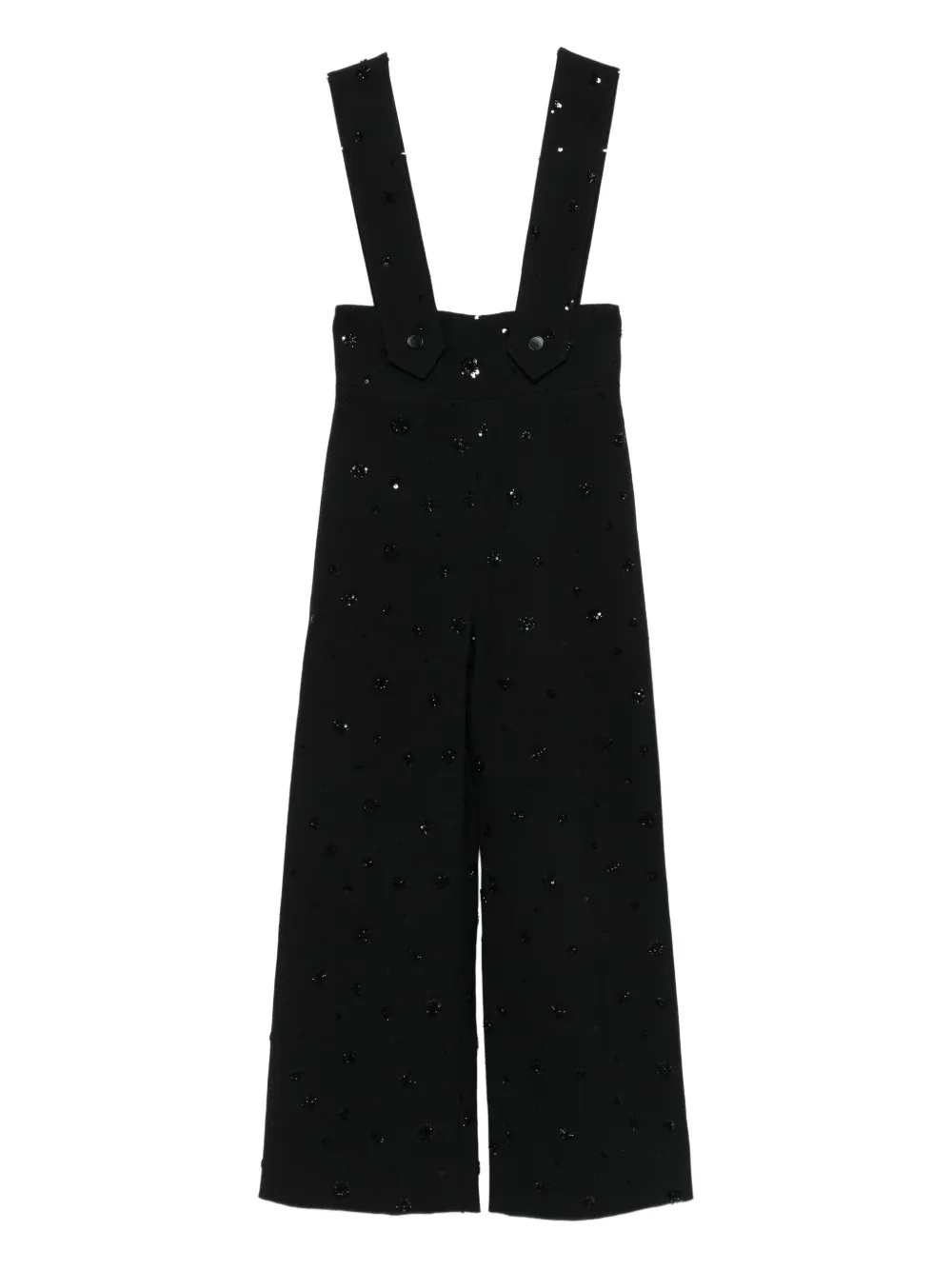 Maje sequin-embellished trousers | Black | Image 1