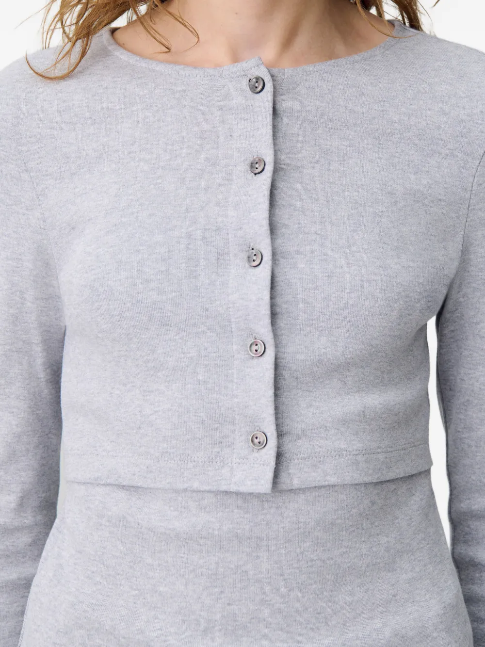 Claudie Pierlot Top met lange mouwen Grijs