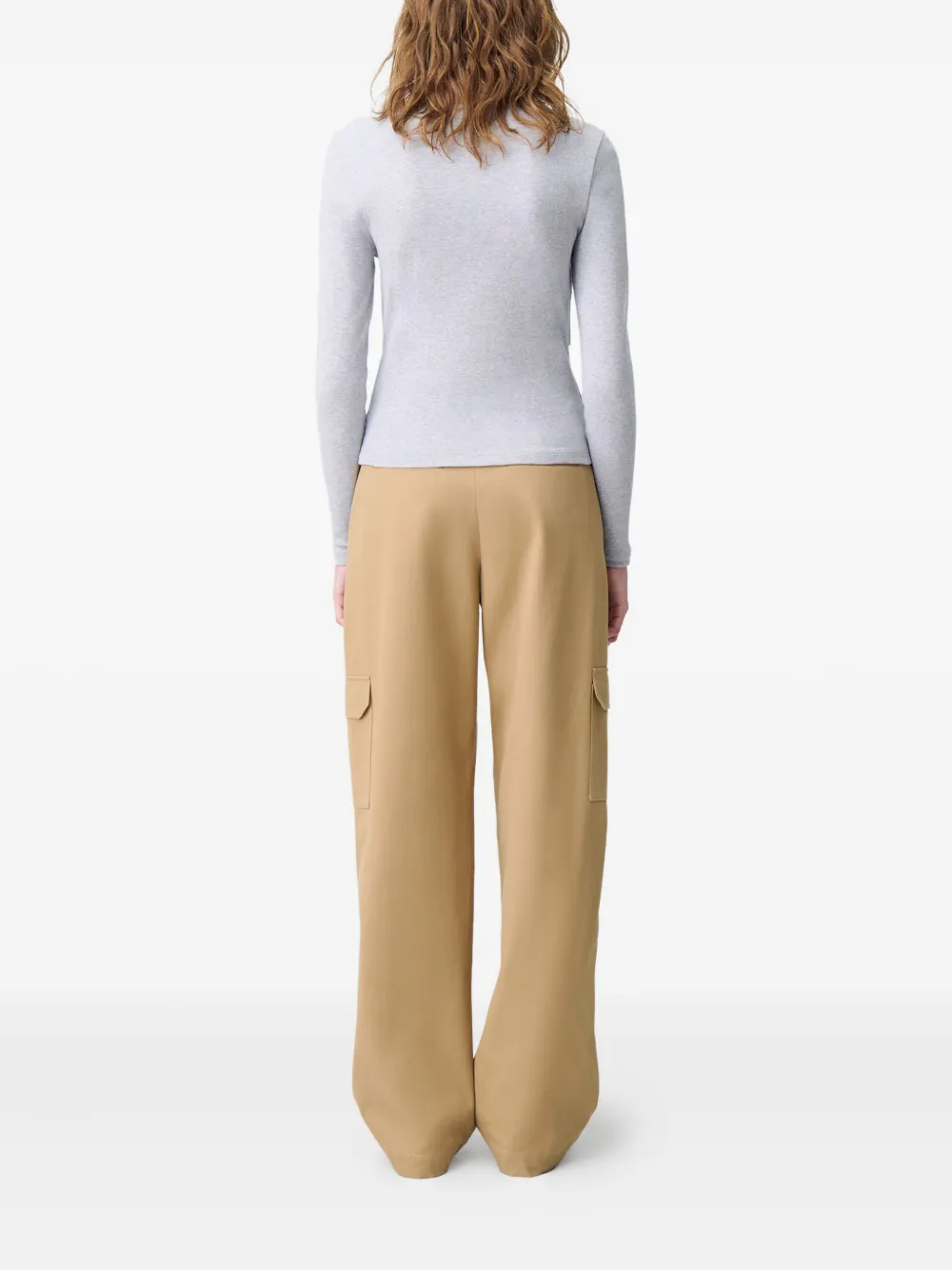 Claudie Pierlot Top met lange mouwen Grijs